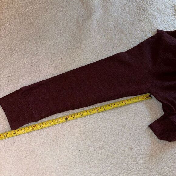 Banana Republic Women’s Rust Red Waffle Knit Sweater Size Medium - Picture 10 of 11